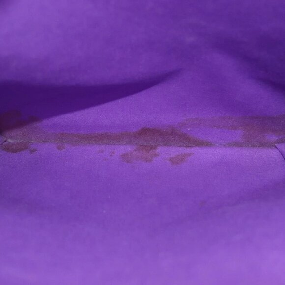 LOUIS VUITTON Monogram Vernis Stanton Tote Bag Purple Viole M91079 Auth BA4977 - Picture 11 of 15